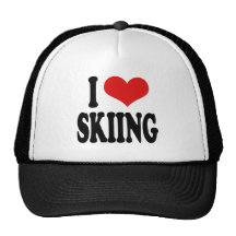 J'aime skier casquettes