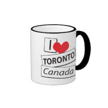 J'aime Toronto Canada Tasse