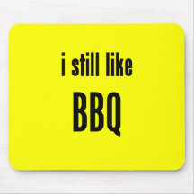 j'aime toujours le BBQ Tapis De Souris