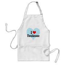 J'aime Toulouse, France Tablier