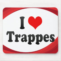 J'aime Trappes, France Tapis De Souris
