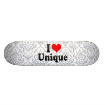 J'aime unique planches à roulettes