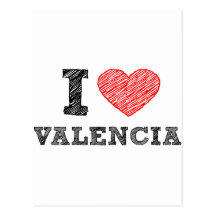 J'aime Valence Cartes Postales