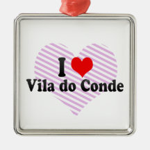 J'aime Vila do Conde, Portugal Ornement De Noël