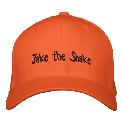 Jake le chapeau de serpent casquettes de baseball brodées Jake le chapeau de serpent casquettes de baseball brodées