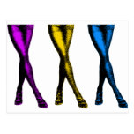 Jambes d'art de bruit carte postale