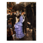 James Tissot la carte postale de demoiselle d'honn