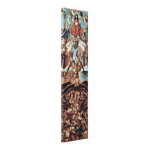 Jan van Eyck - dernière aile de diptyque de jugeme Toile Tendue Sur Châssis