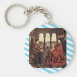 Jan van Eyck - Madonna et chancelier Nicholas Rol Porte-clés