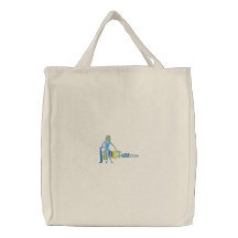 Jane brodée Fourre-tout Sac Brodé