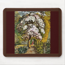 Jardin dans Shoreham par Palmer Samuel (la meilleu Tapis De Souris