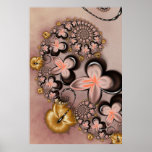 Jardin de caramel et de chocolat posters