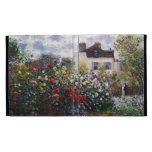 Jardin de dahlia de Monet Étuis iPad Folio