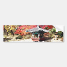 Jardin de Japonais d'automne de Séoul Adhésifs Pour Voiture