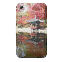 Jardin de Japonais d'automne de Séoul Coque Case-Mate iPhone 3