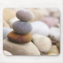 Jardin de roche de zen tapis de souris