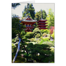 Jardin de thé japonais, Golden Gate Park en le fra Cartes