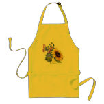 Jardin de tournesol de papillon tablier