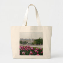 Jardin de Tuileries en fleur Sacs De Toile