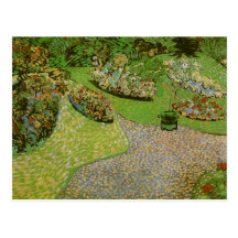 Jardin de Van Gogh dans Auvers (F814) Carte Postale
