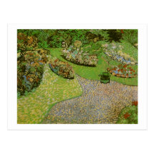 Jardin de Van Gogh dans Auvers (F814) Cartes Postales