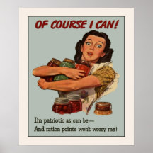 Jardin de victoire vintage affiches