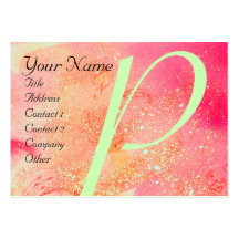 JARDIN DES OMBRES PERDUES - MONOGRAMME DE PAPILLON CARTES DE VISITE PERSONNELLES