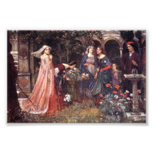 Jardin enchanté photo sur toile