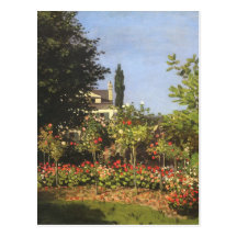 Jardin fleurissant chez Sainte-Adresse par Claude  Carte Postale