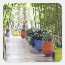 Jardin Majorelle, jardin de Majorelle, maintenant  Adhésifs