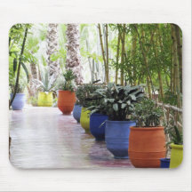 Jardin Majorelle, jardin de Majorelle, maintenant  Tapis De Souris