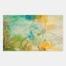 "Jardin mystique - collection de papillons d'or" Autocollants