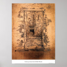 Jardin par James Abbott McNeill Whistler Posters