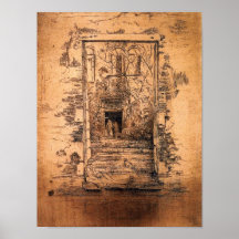 Jardin par James Abbott McNeill Whistler Posters