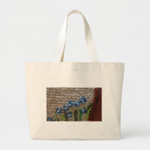 jardin tricoté sac