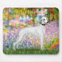 Jardin - whippet 11b tapis de souris