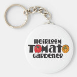 Jardinier de tomate d'héritage porte-clef