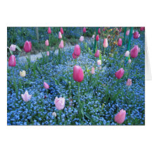 Jardins de Monet, carte de remerciements de Givern