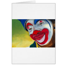 Jason le clown cartes de vœux