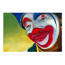 Jason le clown cartes postales