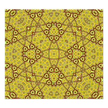 Jaune abstrait de motif impressions photographiques