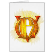 Jaune de lettres d'amour carte