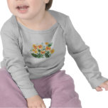 Jaune sauvage de rose t-shirt
