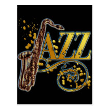 JAZZ CARTES POSTALES