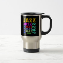 Jazz coloré et frais tasse