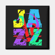 Jazz frais et de hanche magnets pour réfrigérateur