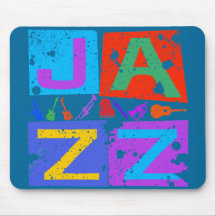 JAZZ RÉTRO TAPIS DE SOURIS