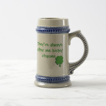 Je charmes chanceux tasse à café