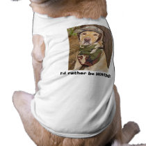Je CHASSERAIS plutôt ! vêtements pour animaux domestiques