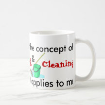 Je comprends le concept de la cuisine et du nettoy tasse